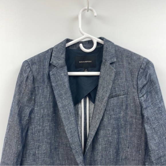 🔥CLEARANCE🔥 100% Linen Banana Republic Long Line Blazer - Picture 7 of 10
